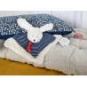 Doudou Plat Lapin En Coton Bio - Maïlou – Image 4