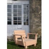 Fauteuil De Jardin En Bois Abelia - Ladivine Jardine