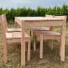 Table De Jardin En Bois Syringa - Ladivine Jardine