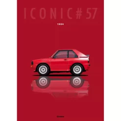 Affiche De L'Audi Quattro - Cirebox