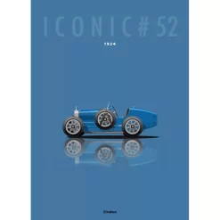 Affiche De La Bugatti Type 35 - Cirebox