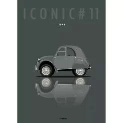 Affiche De La Citroën 2CV - Cirebox
