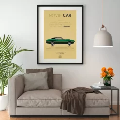 Affiche De La Ford Gran Torino - Formule-A