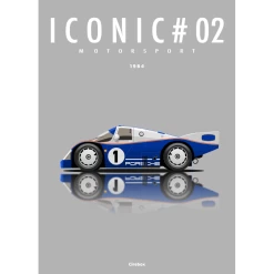Affiche De La Porsche 962 - 1984 - Cirebox