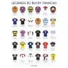 Affiche Des Légendes Du Rugby Français - Chistera – Image 4