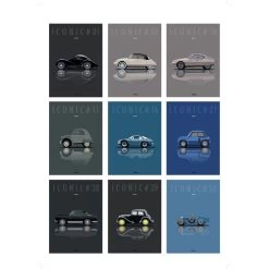 Affiche Des Plus Belles Voitures Françaises - Cirebox