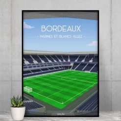 Affiche Du Matmut Stadium De Bordeaux - Wall Of Fame