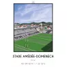 Affiche Du Stade Amédée-Domenech De Brive - Chistera