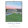 Affiche Du Stade De La Rabine à Vannes - Chistera