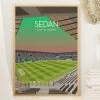 Affiche Du Stade Louis-Dugauguez Sedan - Wall Of Fame
