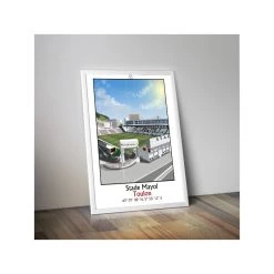 Affiche Du Stade Mayol De Toulon - Chistera