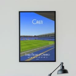 Affiche Du Stade Michel D'Ornano Caen - Wall Of Fame