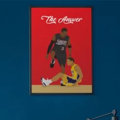 Affiche The Answer Allen Iverson - Wall Of Fame