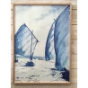 Affiche Voilier Régate - B&C