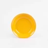 Assiette Creuse Et Ronde En Porcelaine Jaune - Ogre La Fabrique