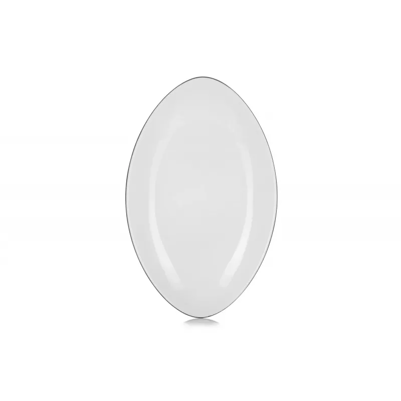 Assiette Ovale Plate En Céramique Equinoxe 35cm - Revol