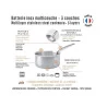 Batterie De 8 Pièces Alchimy En Inox - De Buyer – Image 12