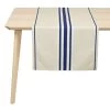 Chemin De Table En Coton Corda Metis Bleu Elec - Artiga