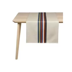 Chemin De Table Tissu Basque Mauleon Canard - Artiga