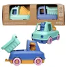 Coffret Camions-Trains Pompier/Benne - Le Jouet Simple