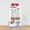 Coffret "TABLE" 4 Couteaux Double Crantage - Chefs Roullier - Nogent 3 Etoiles