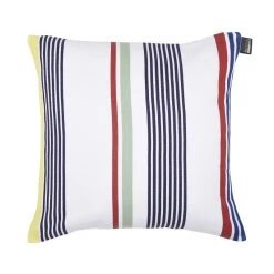 Coussin Rayé Carré En Coton Gastes - Artiga