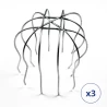 Crapaudine Anti-intrusion Pour Gouttière (lot De 3) - OISIPIC