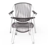 Fauteuil Jardin Collection ONIRIQUA Structure Blanche - BOQA