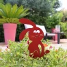 Figurine Lapin à Piquer Décoration Jardin - Louis Moulin