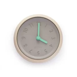 Horloge Murale Toupie Bois Et Béton - Gone's