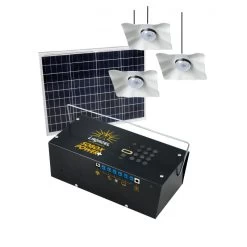 Kit Solaire 50Wc Autonome Pour Site Isolé - Sobox Power + - Lagazel