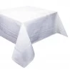 Nappe Beauregard Motifcare Blanc 100% Coton - Garnier-Thiebaut