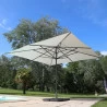 Parasol Professionnel 4x4m DELPHINA - MÉDICIS