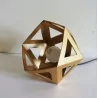 Petite Lampe Origami Métallisée - Leewalia