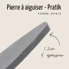 Pierre à Aiguiser Ovale - Nogent 3 Étoiles – Image 3