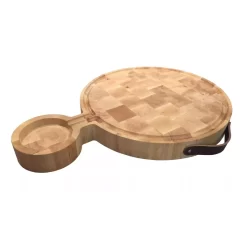 Planche à Découper Ronde Avec Ramasse Jus - Chabret