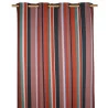 Rideau Prêt à Poser à Rayures En Coton Hosta - Artiga