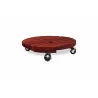 Roule Plante En Bois Rond Rouge 37,5 Cm - Louis Moulin