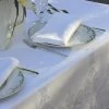 Serviette De Table 100% Coton Beauregard Motifcare Blanc - Garnier-Thiebaut