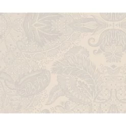 Set De Table Enduit Motifs Plumes Royales - Mille Isaphire - Garnier-Thiebaut