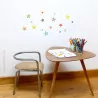 Sticker Enfants Petites Etoiles Série-Golo