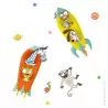 Stickers Les Fusées Série-Golo