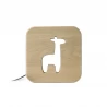 Veilleuse En Bois Girafe - Gone's